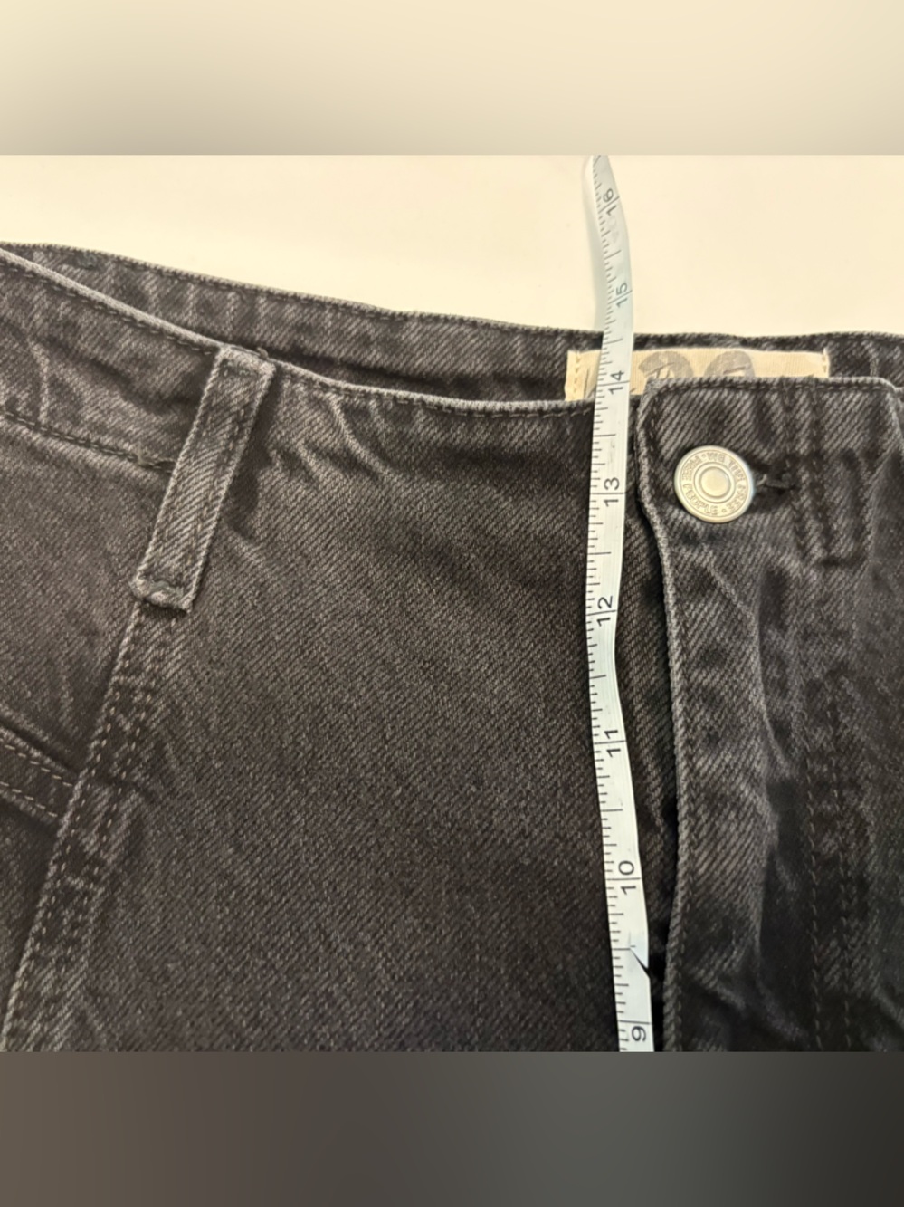 NWT Free People We the Free Florence high rise flare 30 coal - Picture 10 of 15